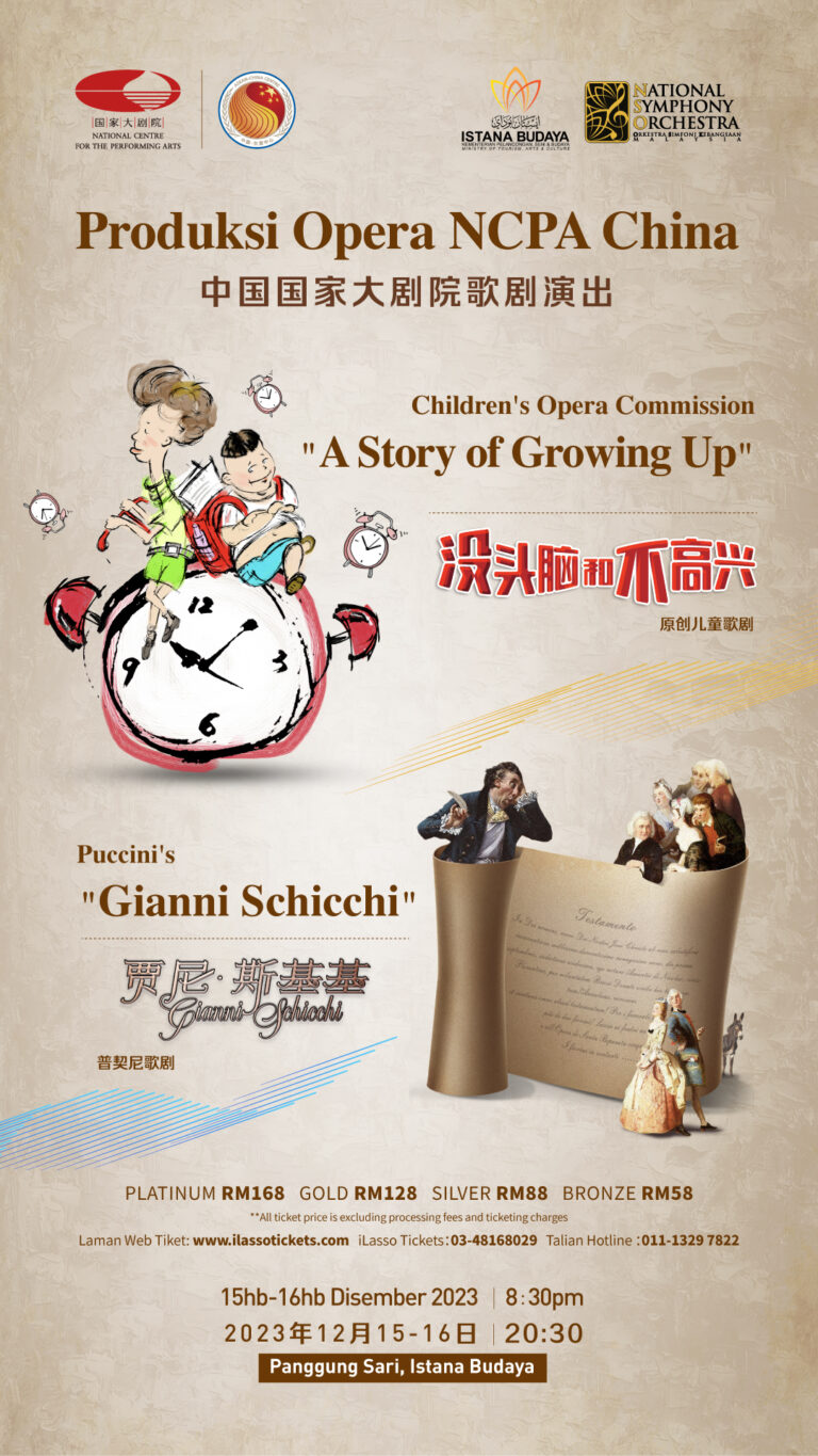 Children’s Opera Commission “A Story Of Growing Up”, Puccini’s “Gianna Schicchi”